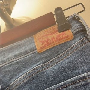 levis skinny jeans with gems on the legs